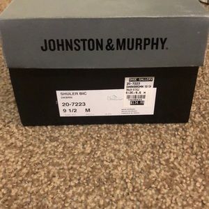 Johnston Murphy Shuler Bicycle Dark Brown Size 9.5